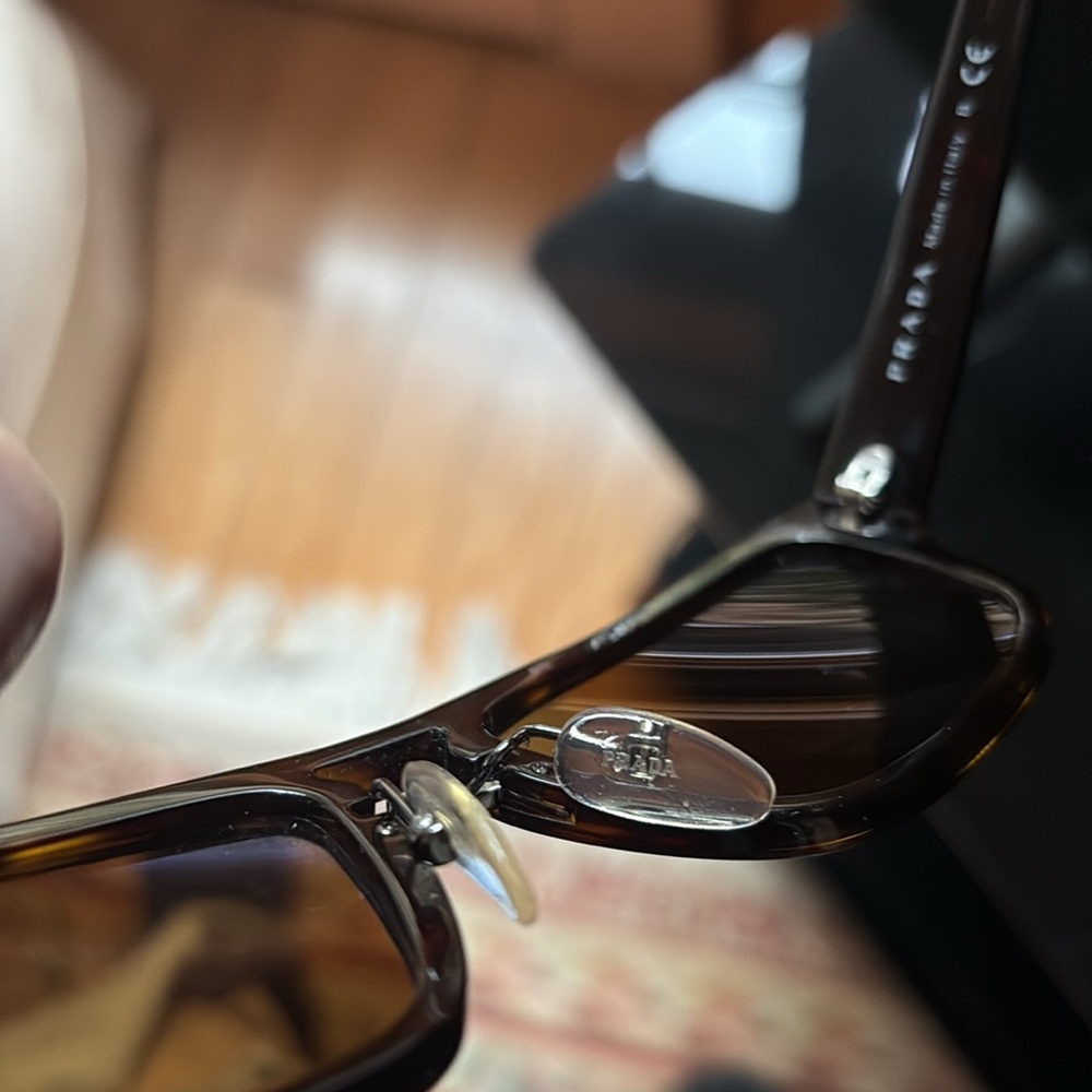 Prada Brown Tortoise Sunglasses - Picture 12 of 13